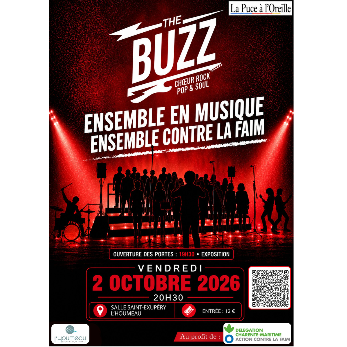 Concert the BUZZ - Ensemble en musique contre la faim