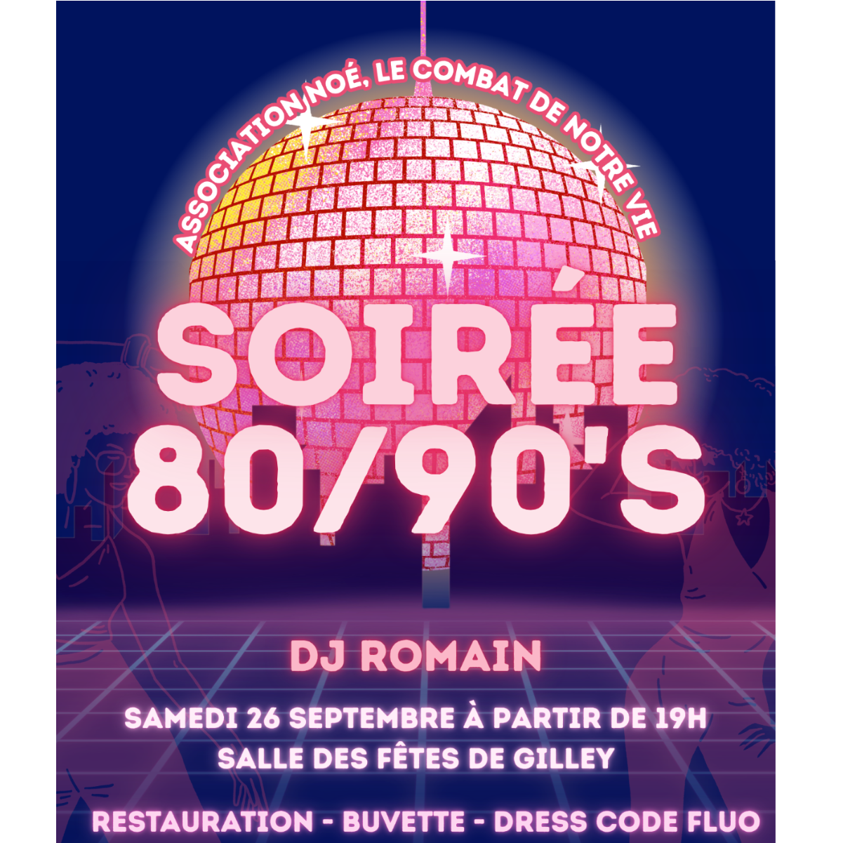 🎉 SOIRÉE 80/90’S À GILLEY ! 🪩