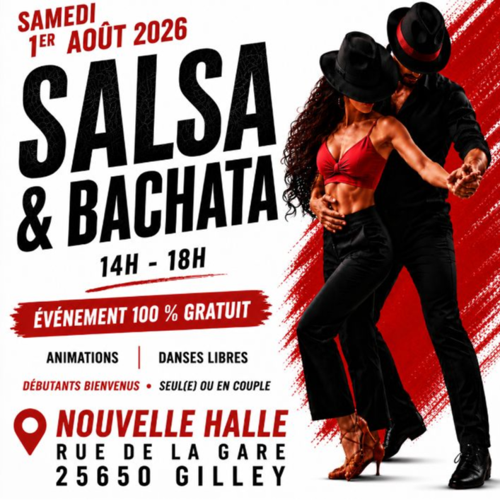 💃 Salsa & Bachata – Événement gratuit ! 🕺