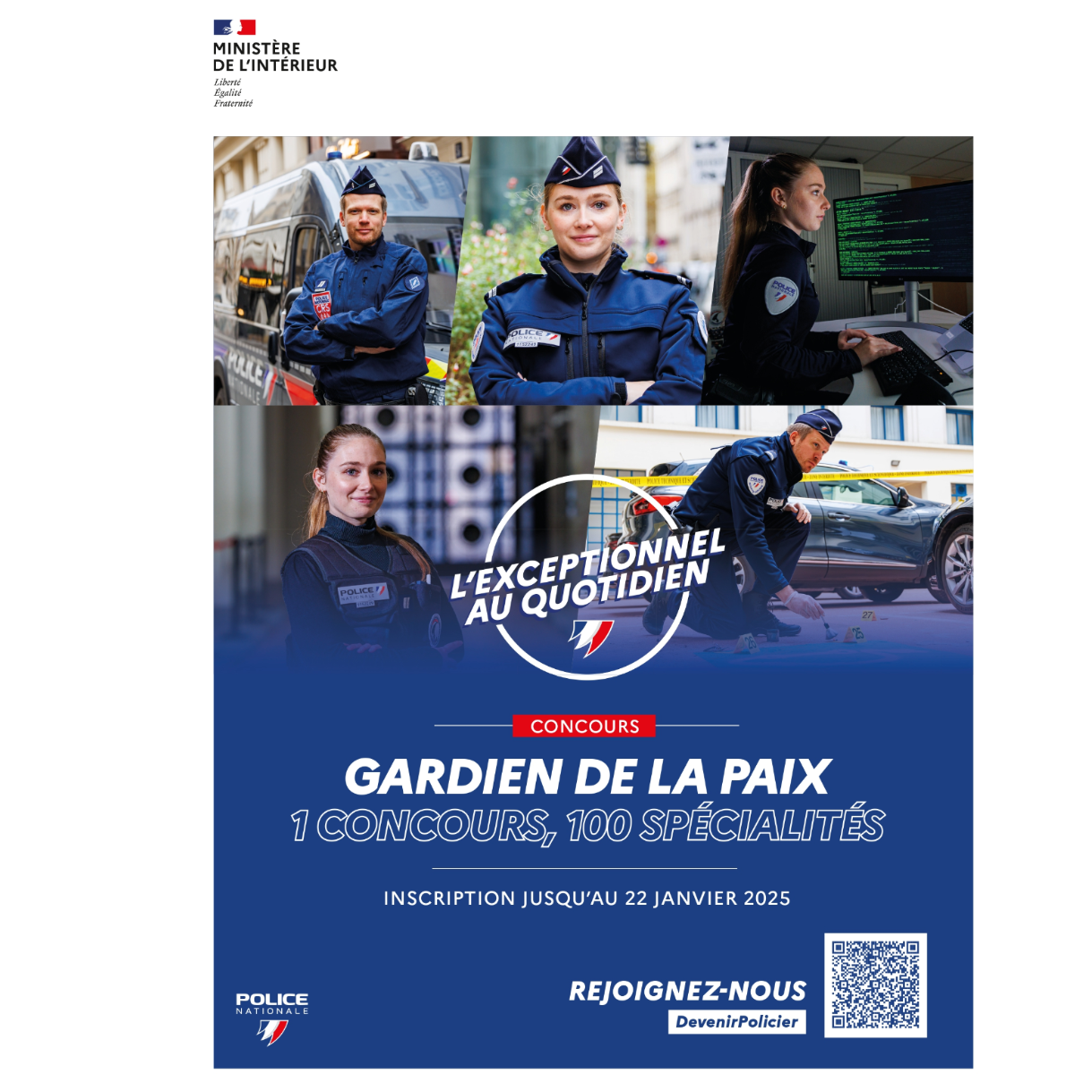 Concours Gardien de la Paix 2025 Commune de SenneceylèsDijon