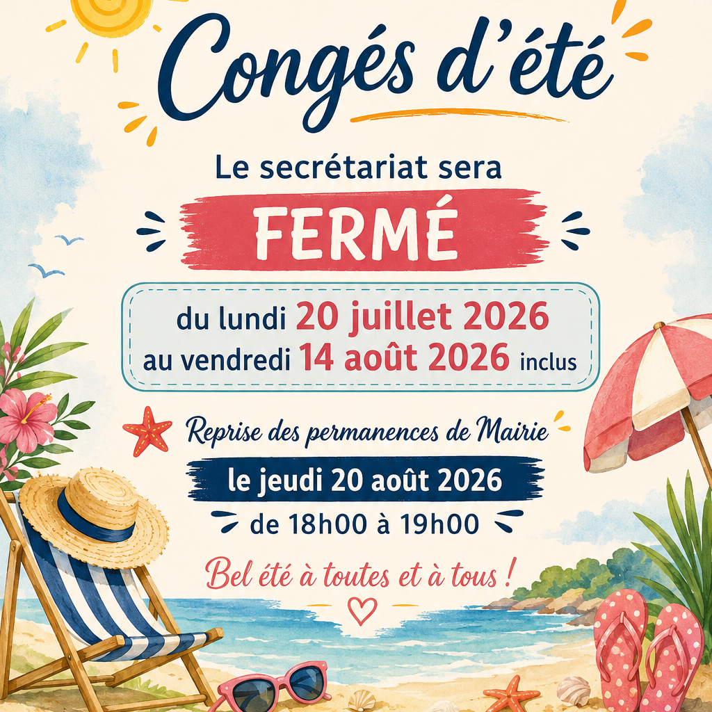 Congés d'été