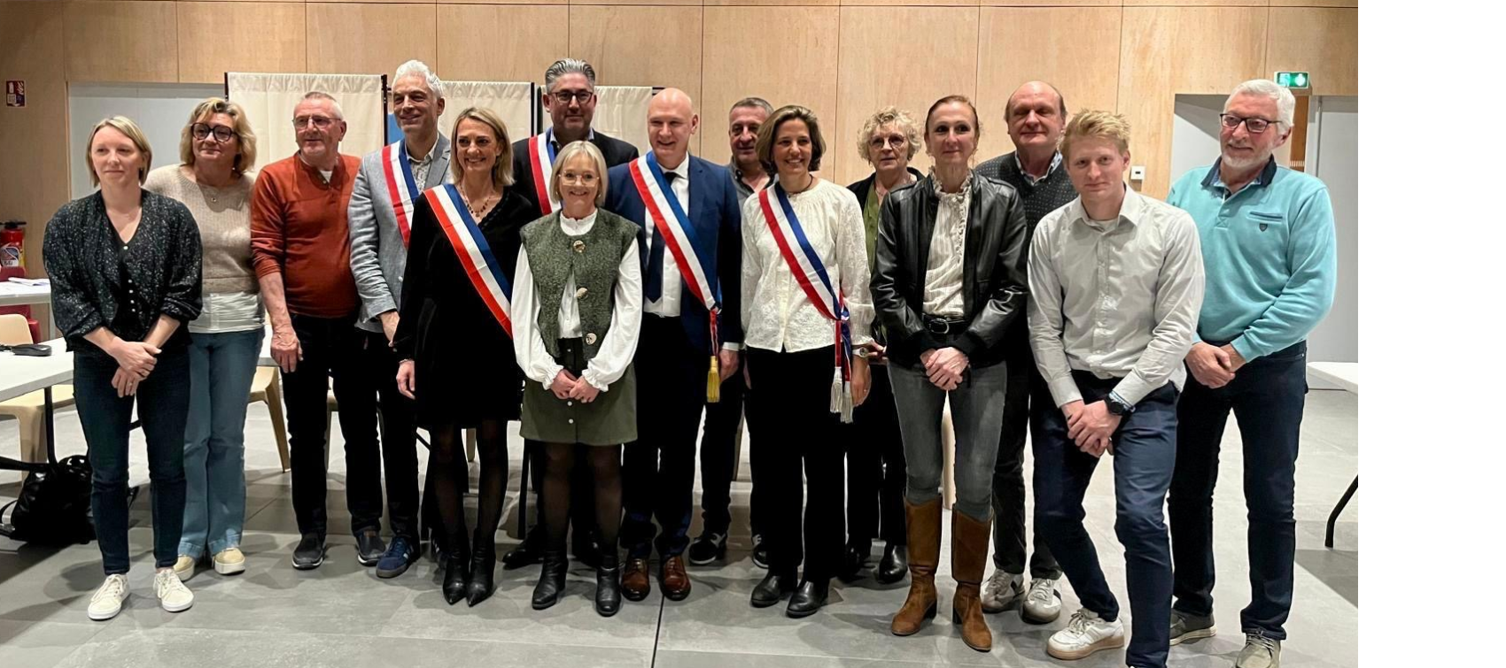 Le conseil municipal installé le 20 mars 2026