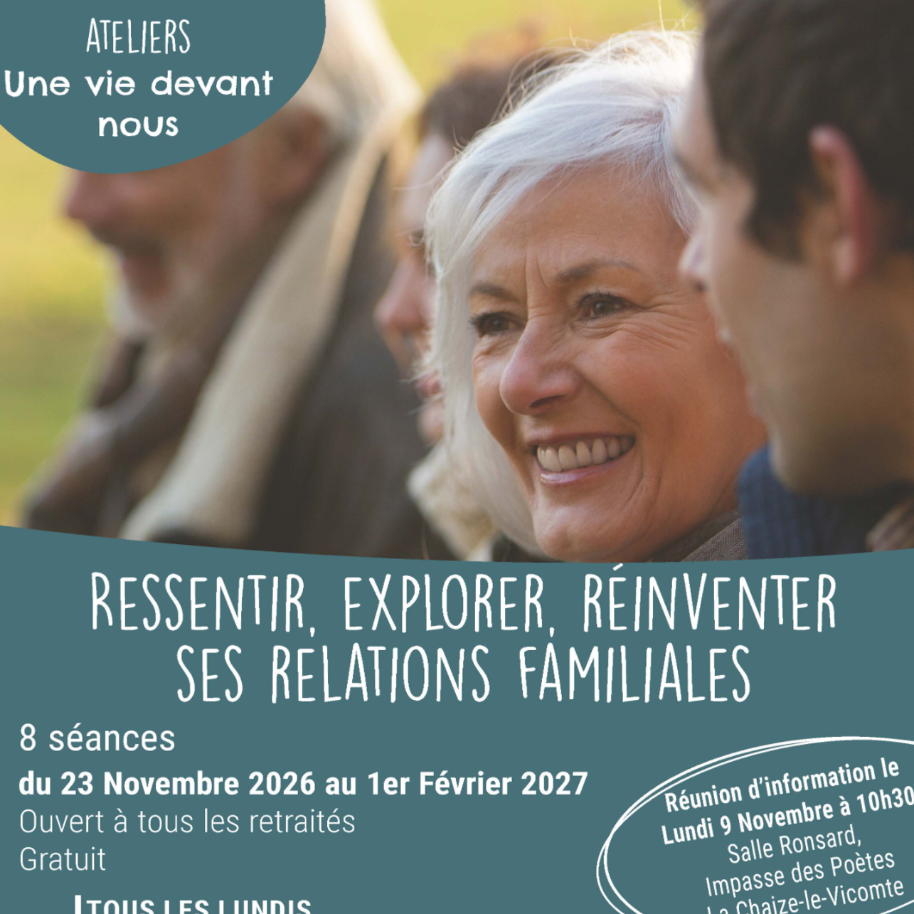 Atelier de prévention « Une vie devant nous »