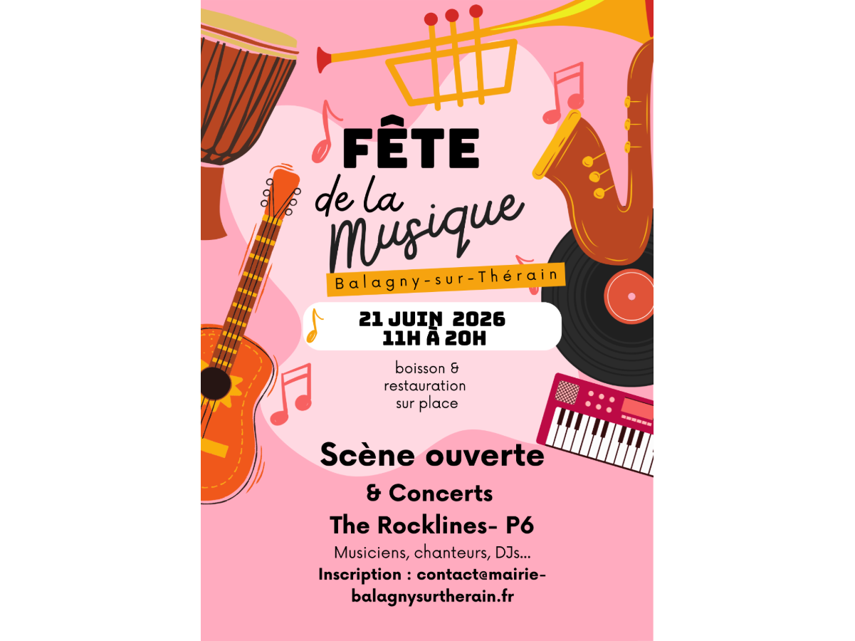 Fête de la Musique - 21 Juin 2026