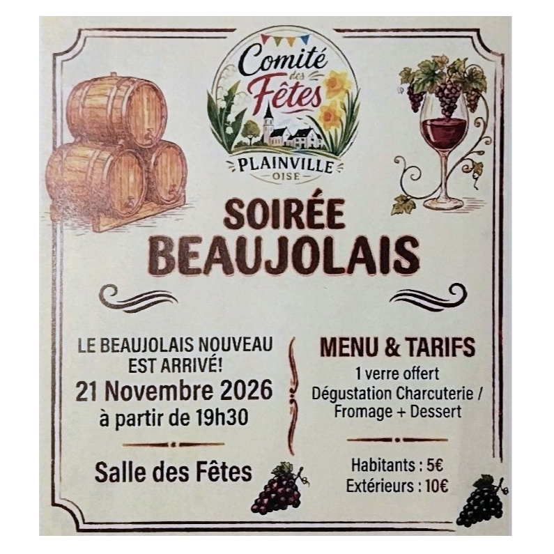 Soirée Beaujolais