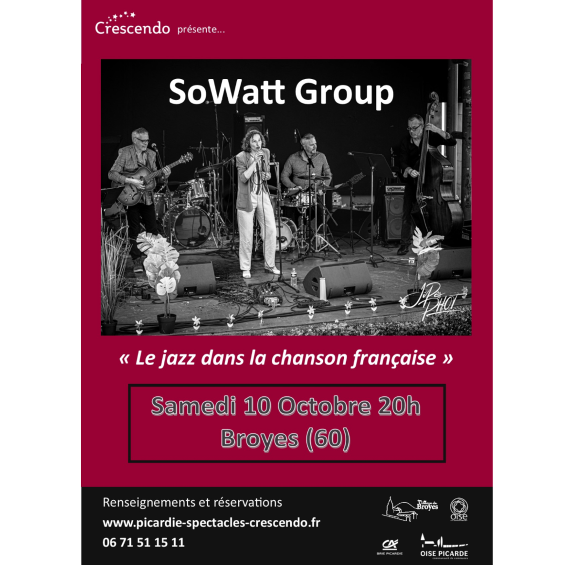 SoWatt group, le jazz dans la chanson  française