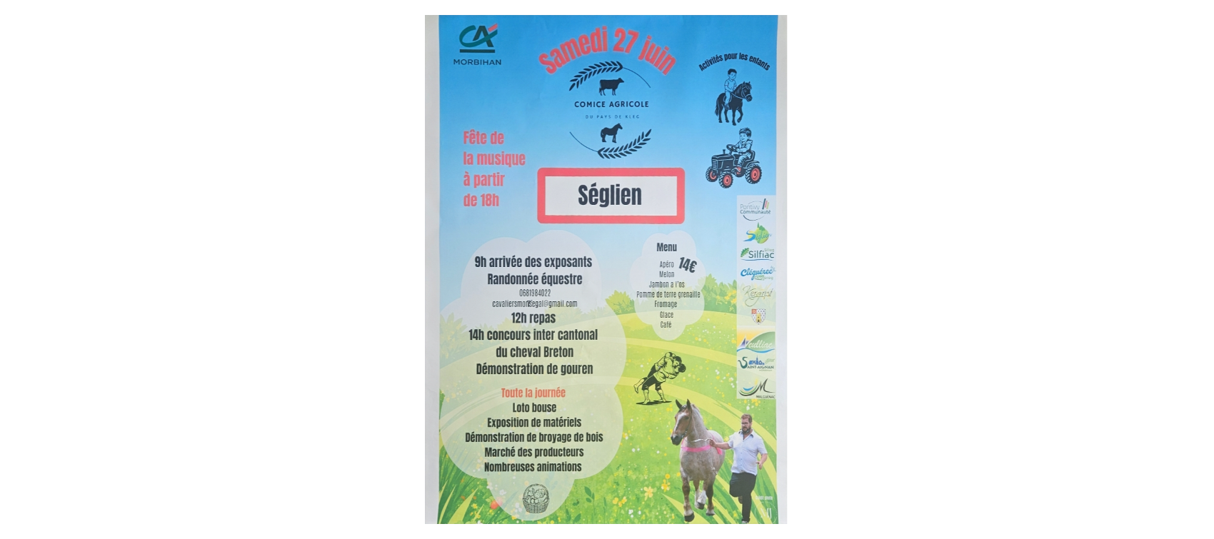 COMICE AGRICOLE ET FÊTE DE LA MUSIQUE