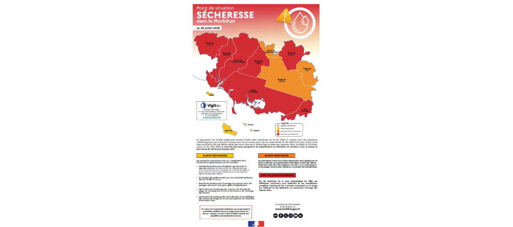 ALERTE SÉCHERESSE