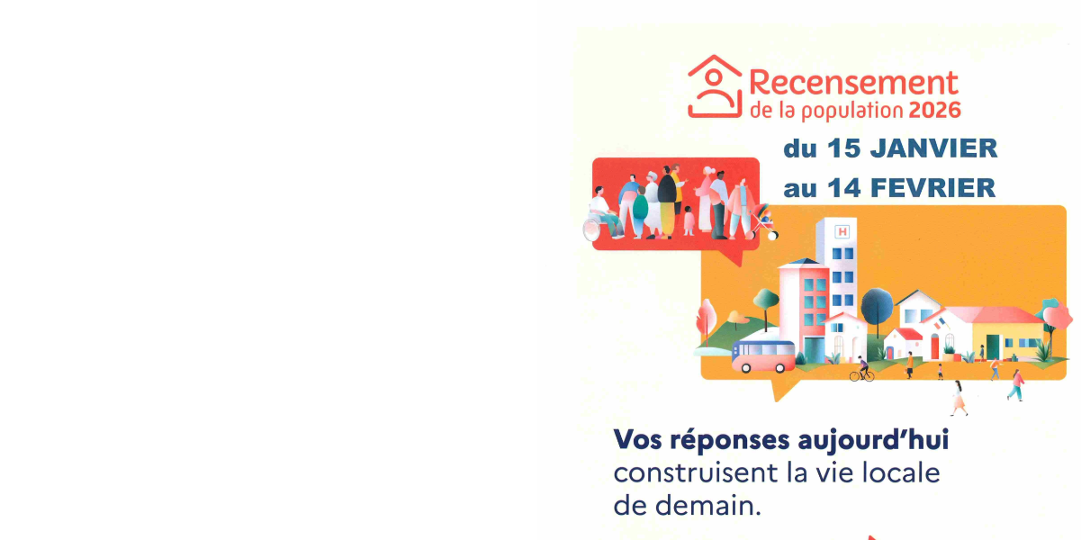 Recensement de la population 2026