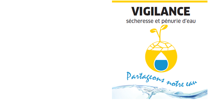 Vigilance sècheresse et pénurie d'eau