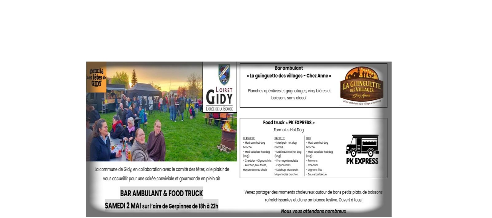 Bar ambulant le 02 mai 2026