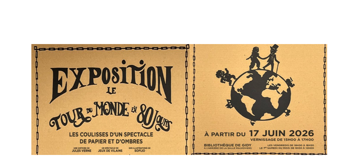 Bibliothèque - Exposition · Le Tour du monde en 80 jours.