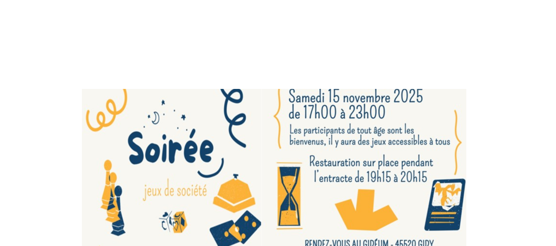 Soirée Jeux de société