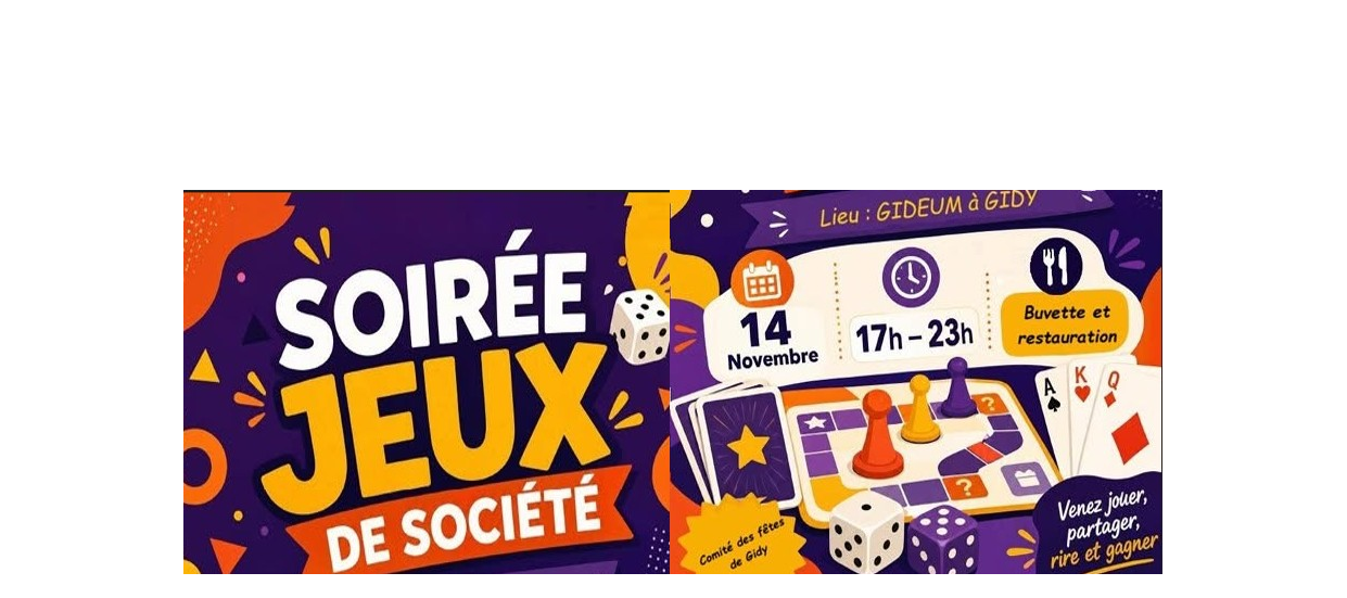 Soirée Jeux de société - Comité des Fêtes