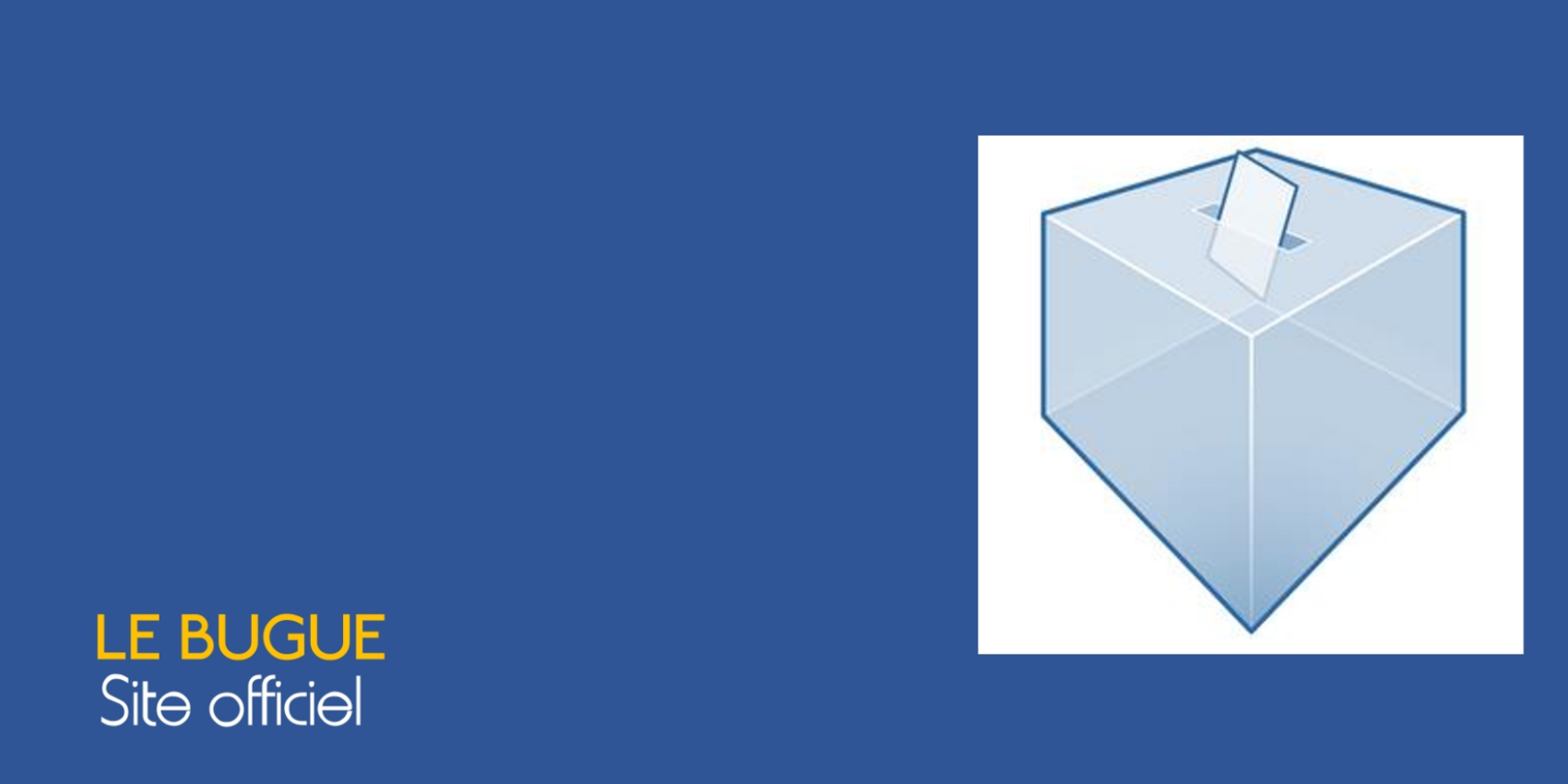 ÉLECTIONS MUNICIPALES - 1er tour