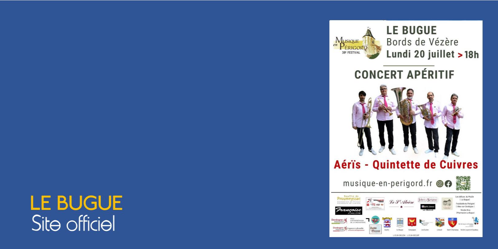 CONCERT-APÉRITIF « AÉRÏS » (Musique en Périgord)