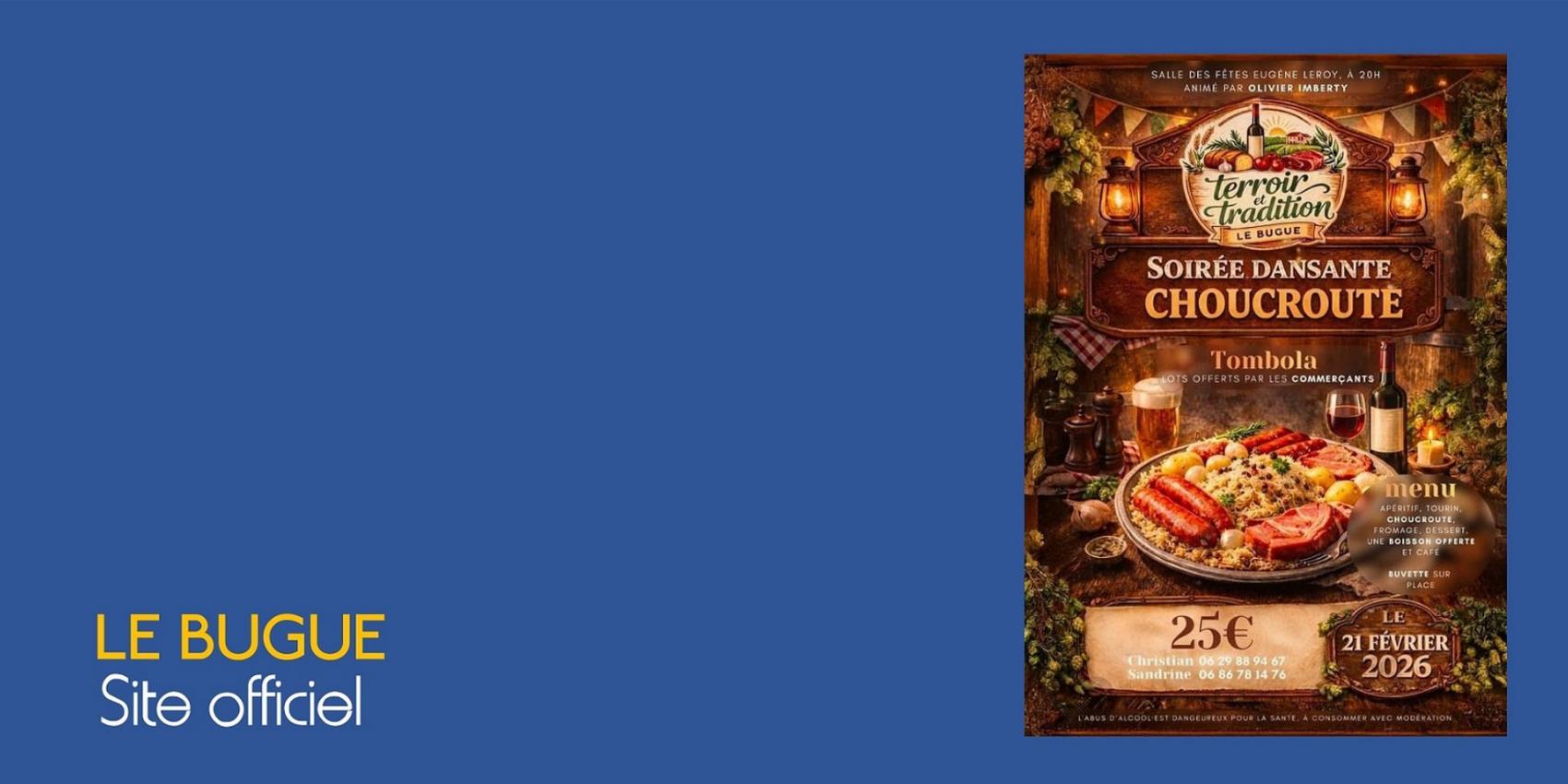 SOIRÉE DANSANTE CHOUCROUTE