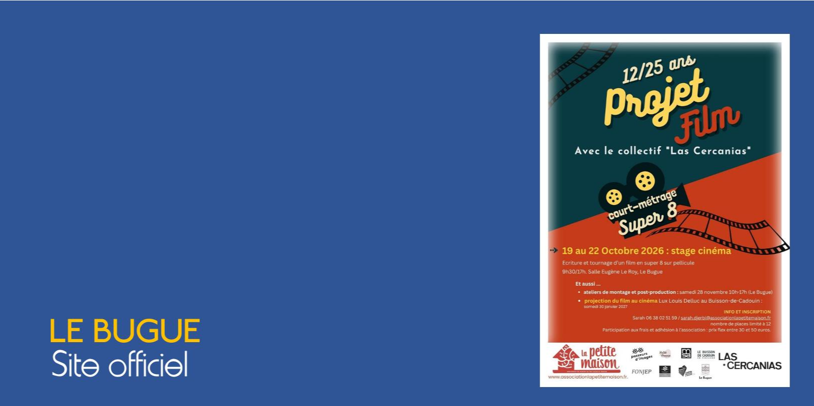 STAGE 12/25 ANS - PROJET FILM