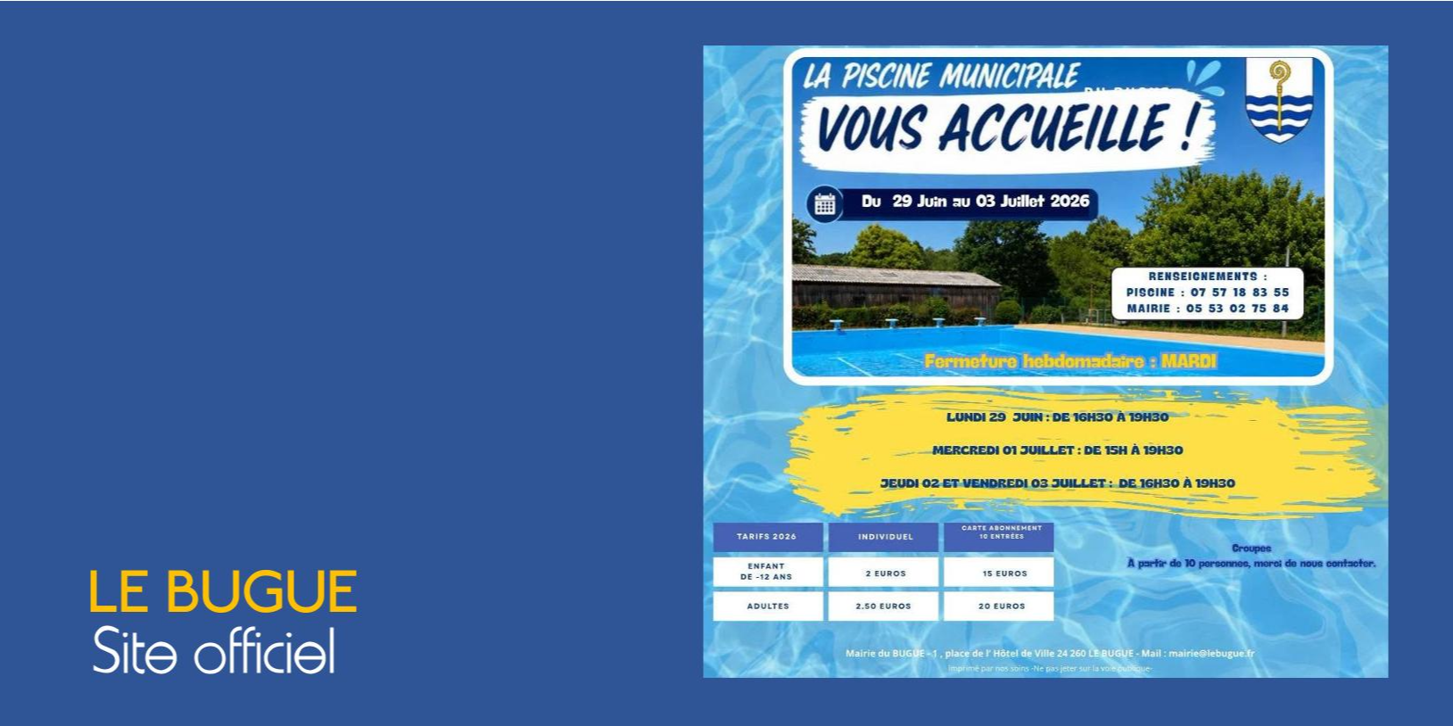 PISCINE MUNICIPALE