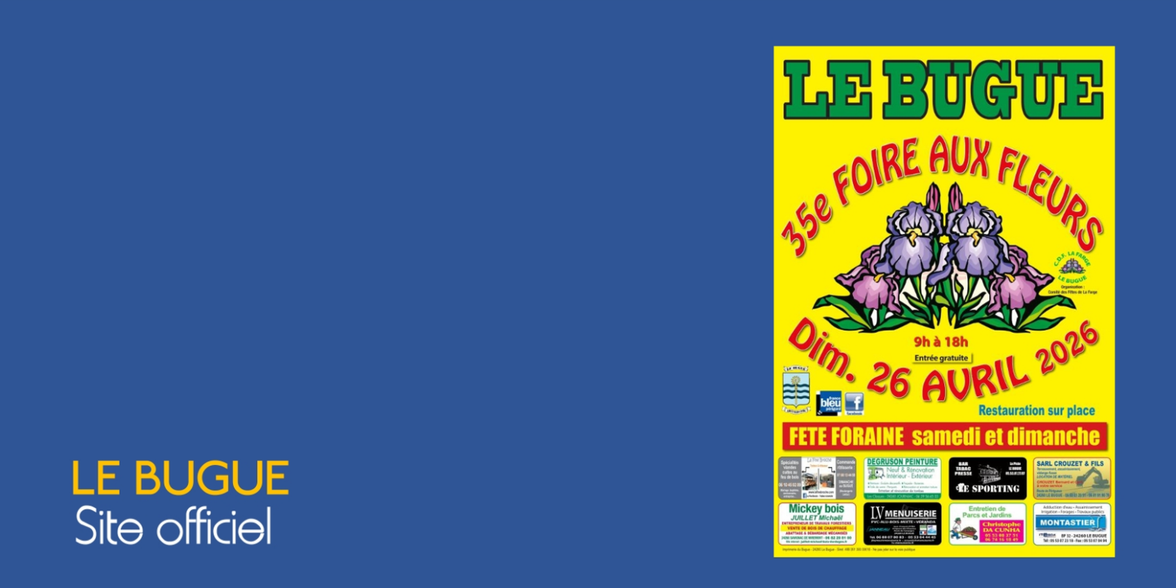 35ème FOIRE AUX FLEURS