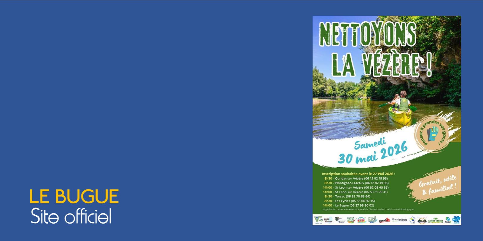 NETTOYONS LA VÉZÈRE !