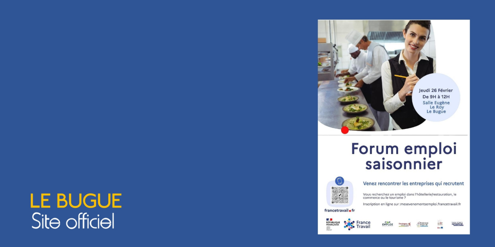 FORUM EMPLOI SAISONNIER - FRANCE TRAVAIL