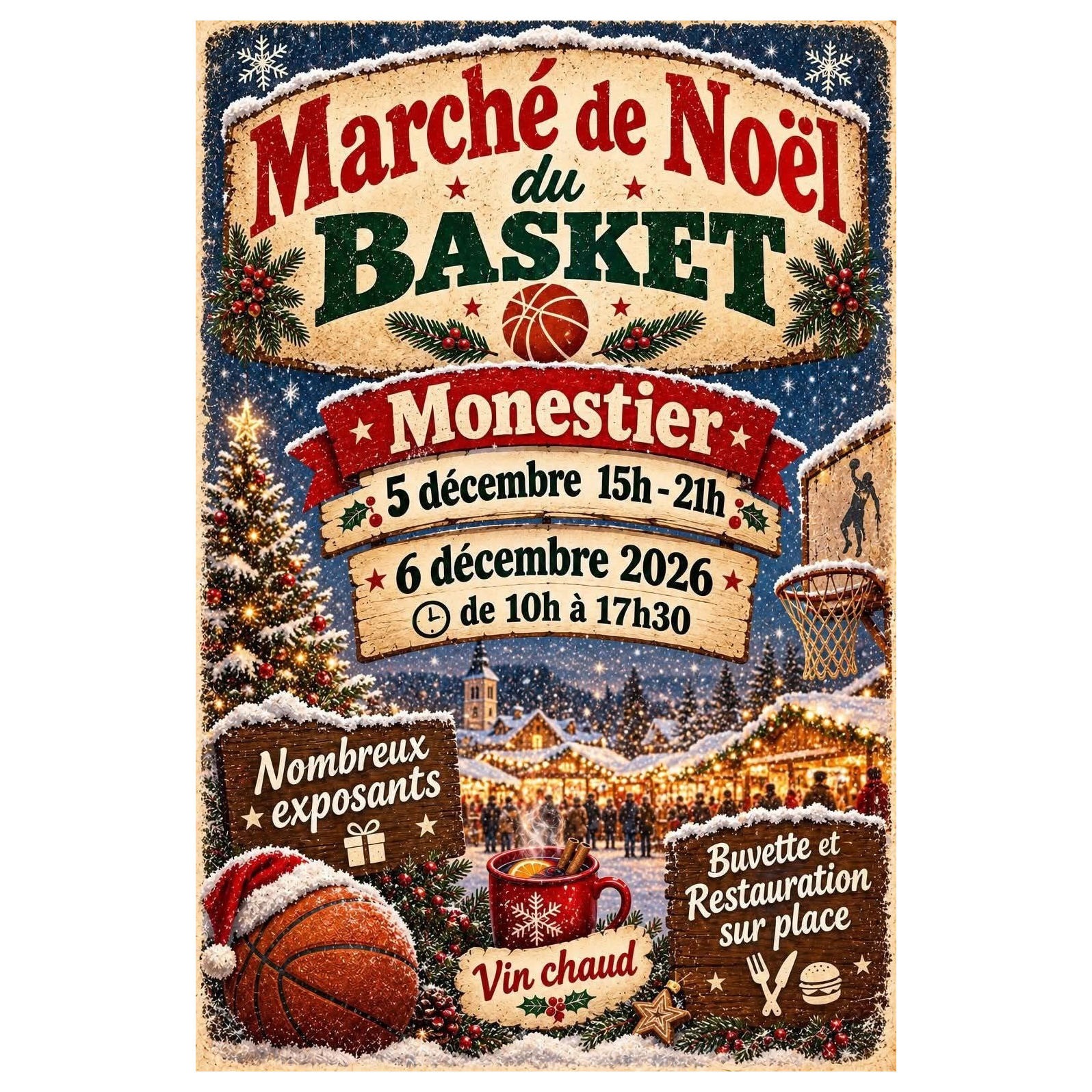 Marché de Noël du Basket