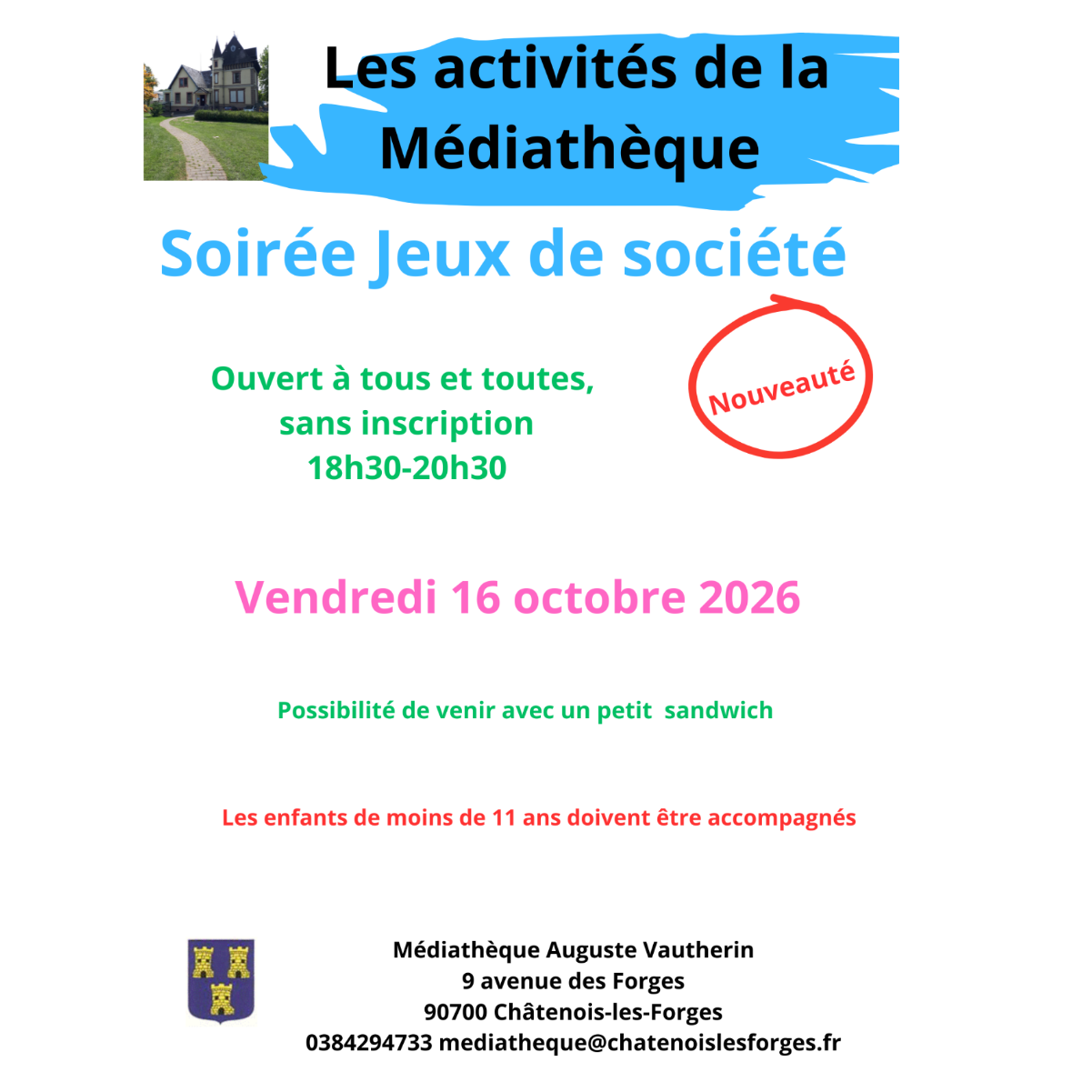 Soirée jeux de société