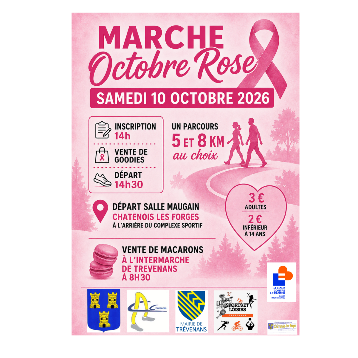 🌸 MARCHE OCTOBRE ROSE 2026 🌸