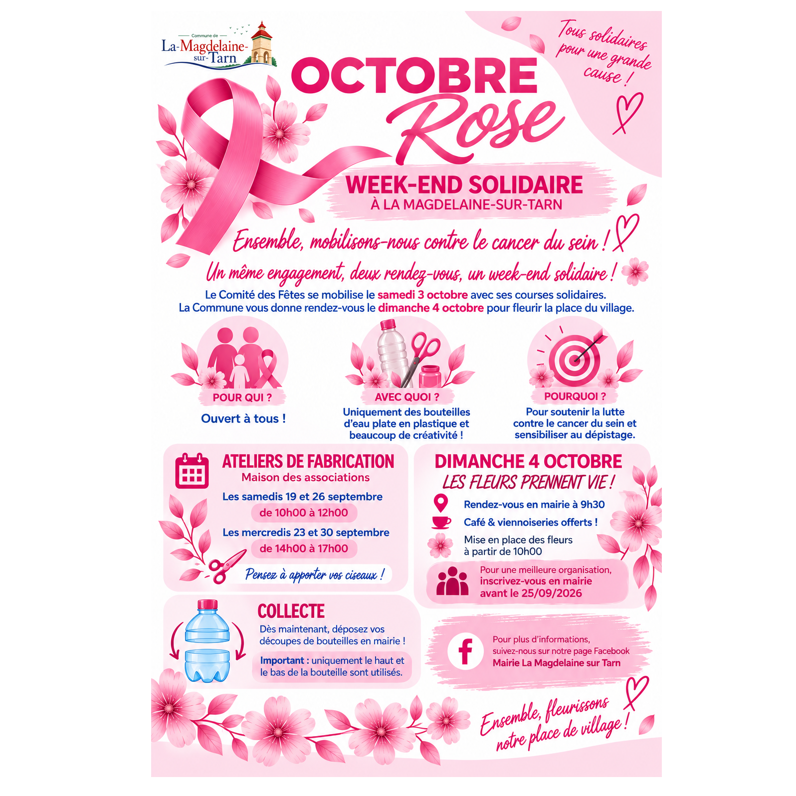 Atelier pour Octobre rose
