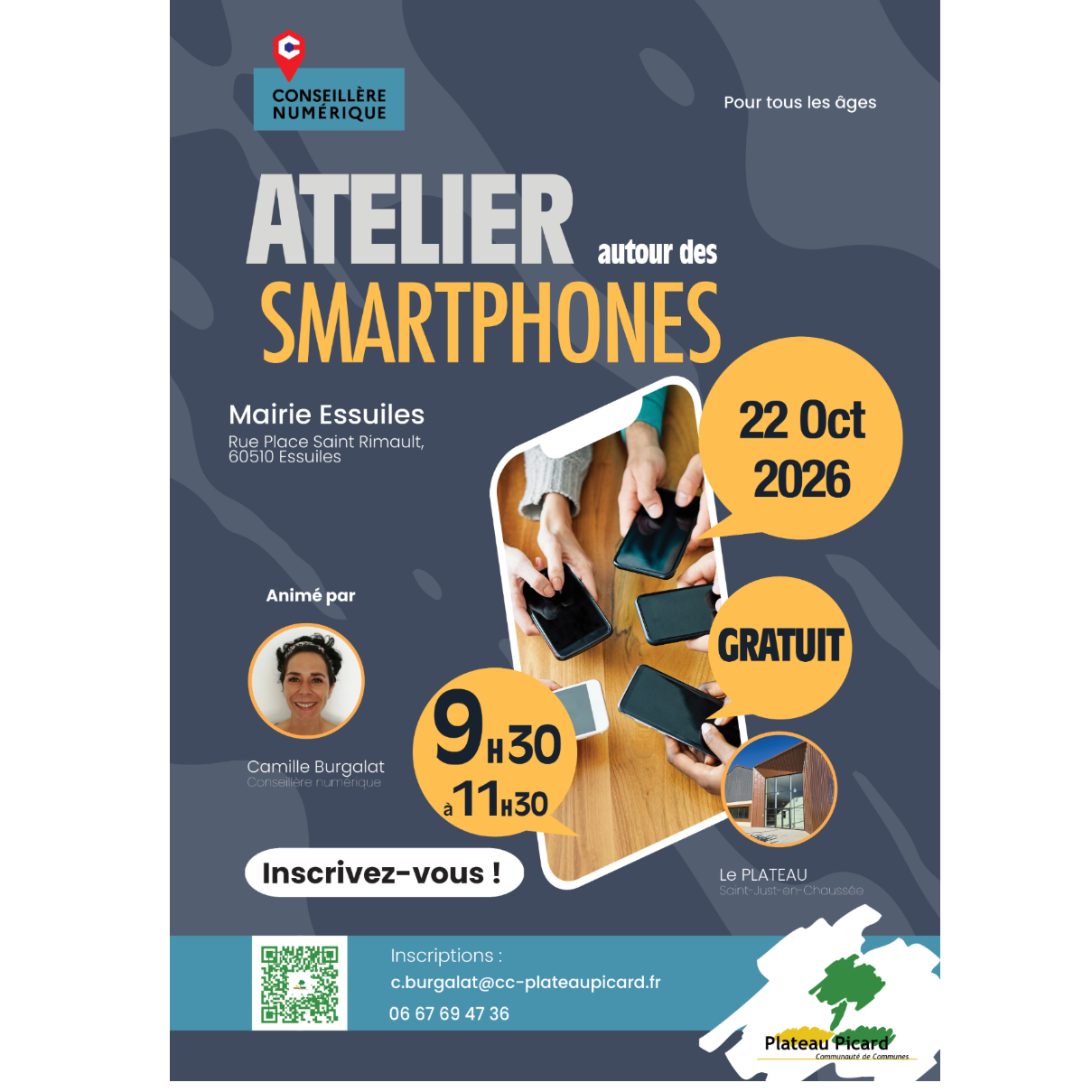 Atelier autour des smartphones