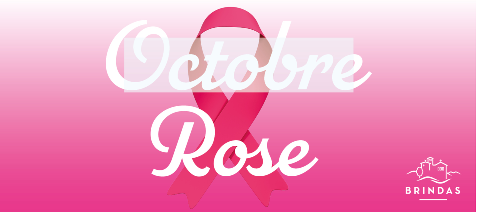 Tous en rose pour créer un ruban humain géant !