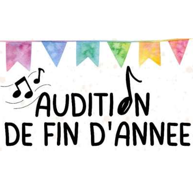 Audition de fin d'année de LA MUSICOLE