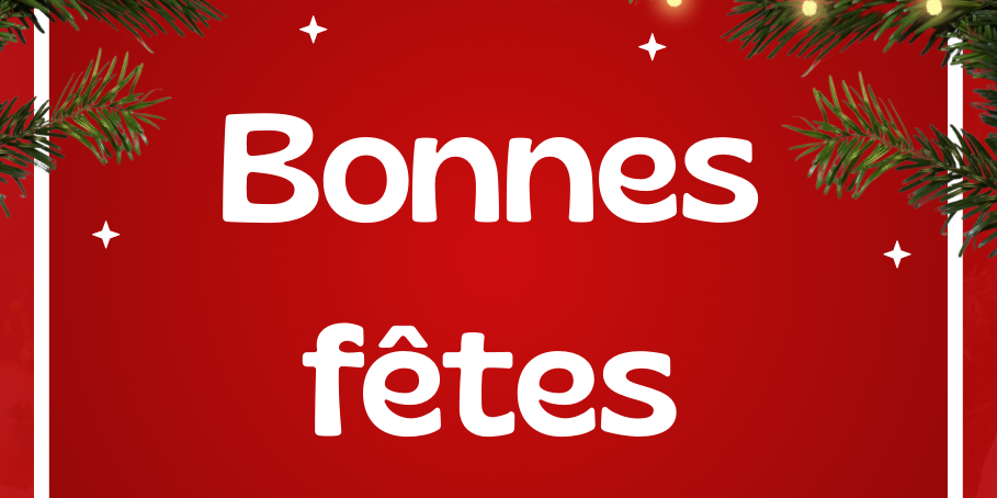 Bonnes fêtes de fin d'année !