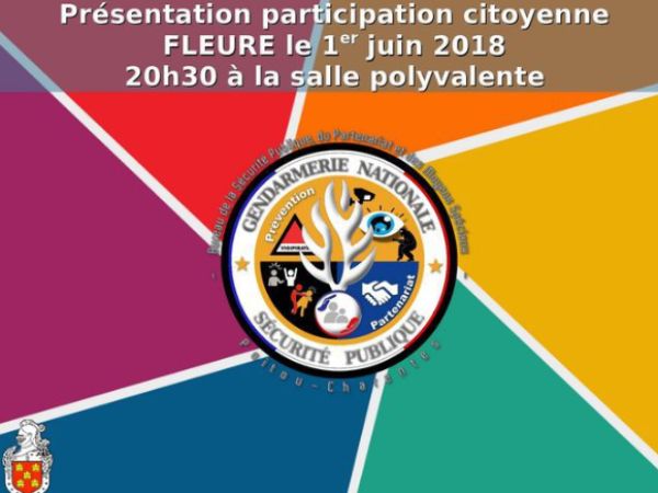 Flyer participation citoyenne juin 2018