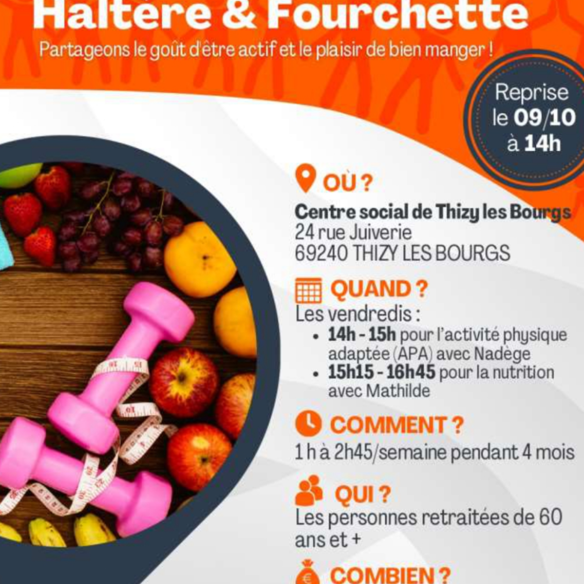 💪🥗 HALTÈRE ET FOURCHETTE