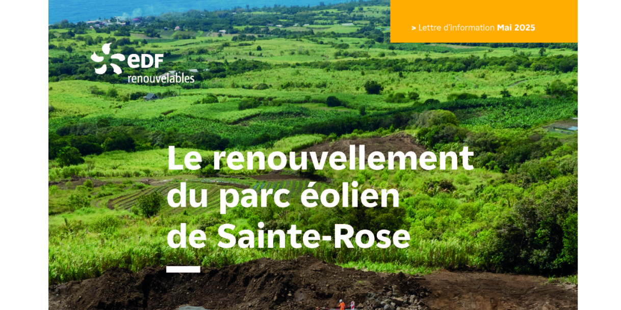 renouvellement du parc éolien de Sainte-Rose
