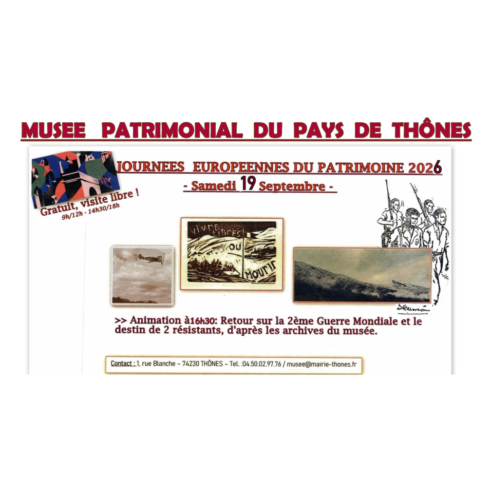 Journées européennes du patrimoine 2026