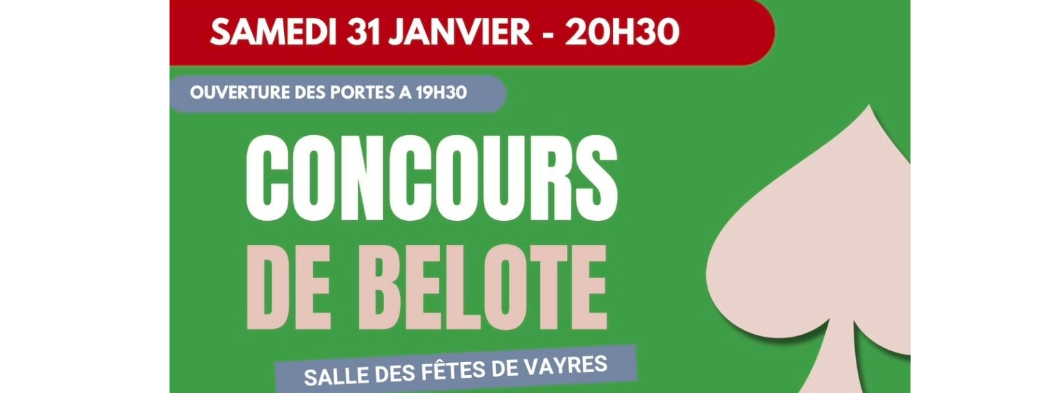 Concours de Belote