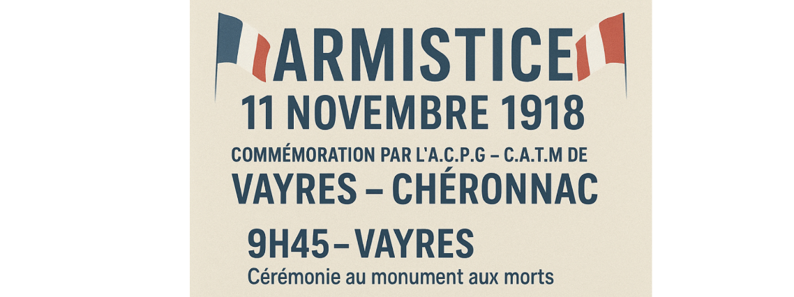 Cérémonie du 11 Novembre