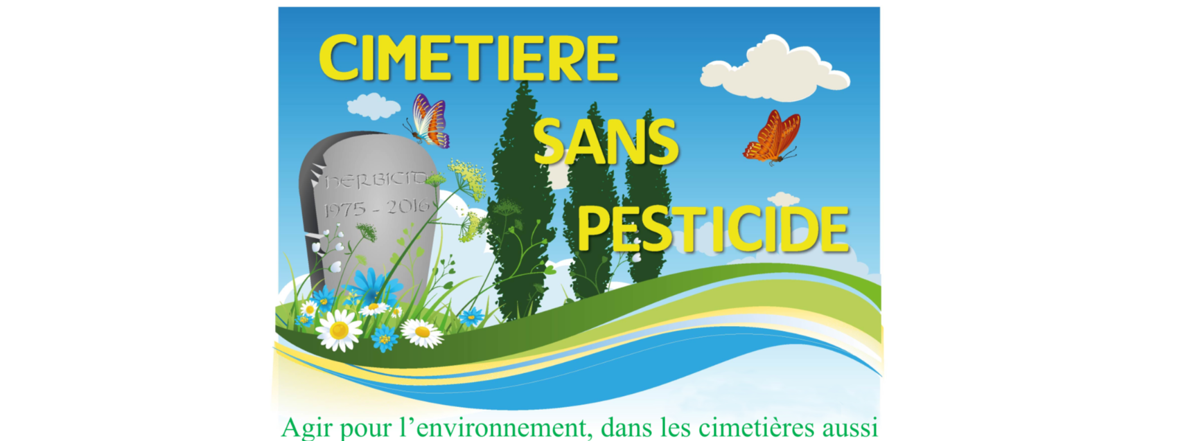 Cimetière sans pesticide