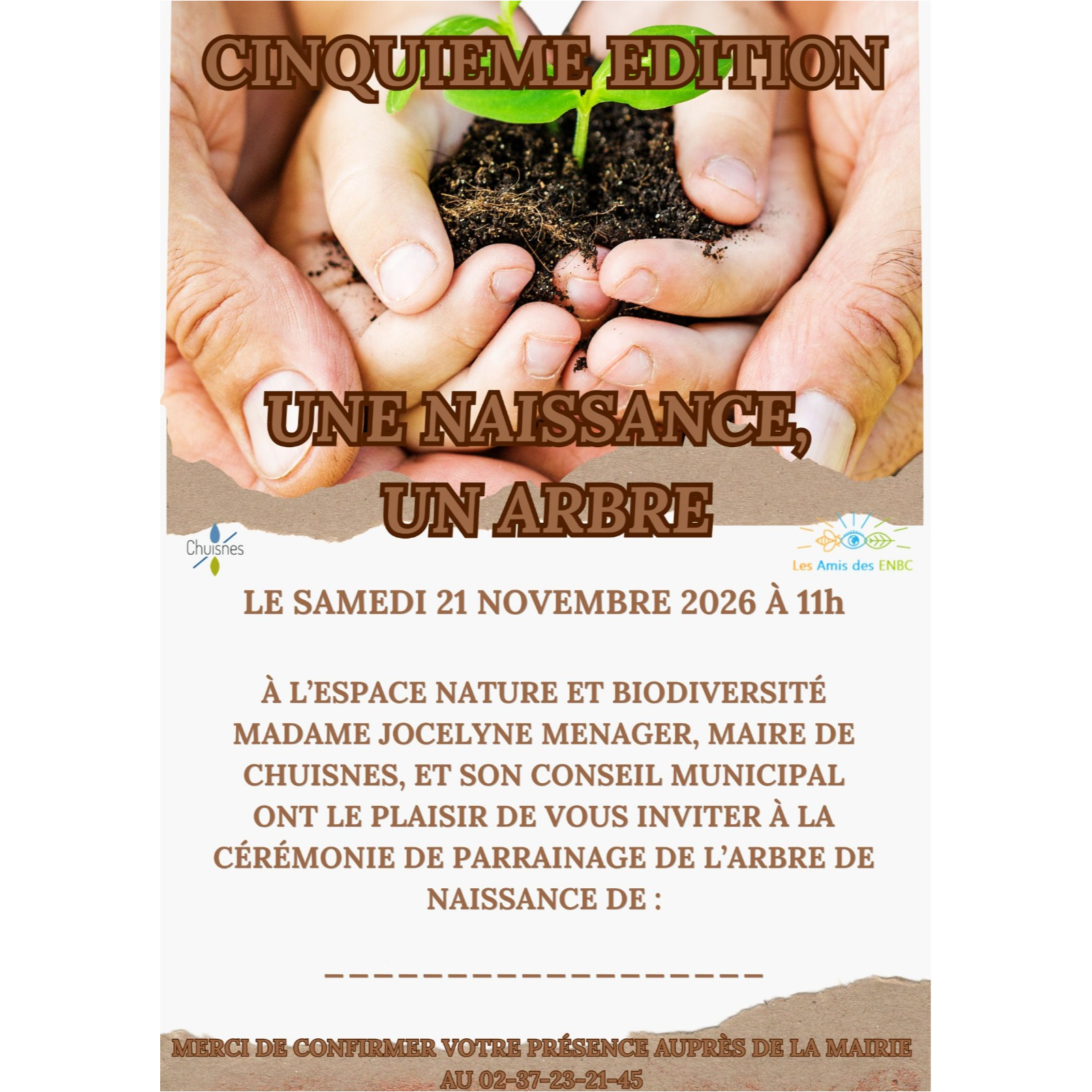 1 NAISSANCE 1 ARBRE