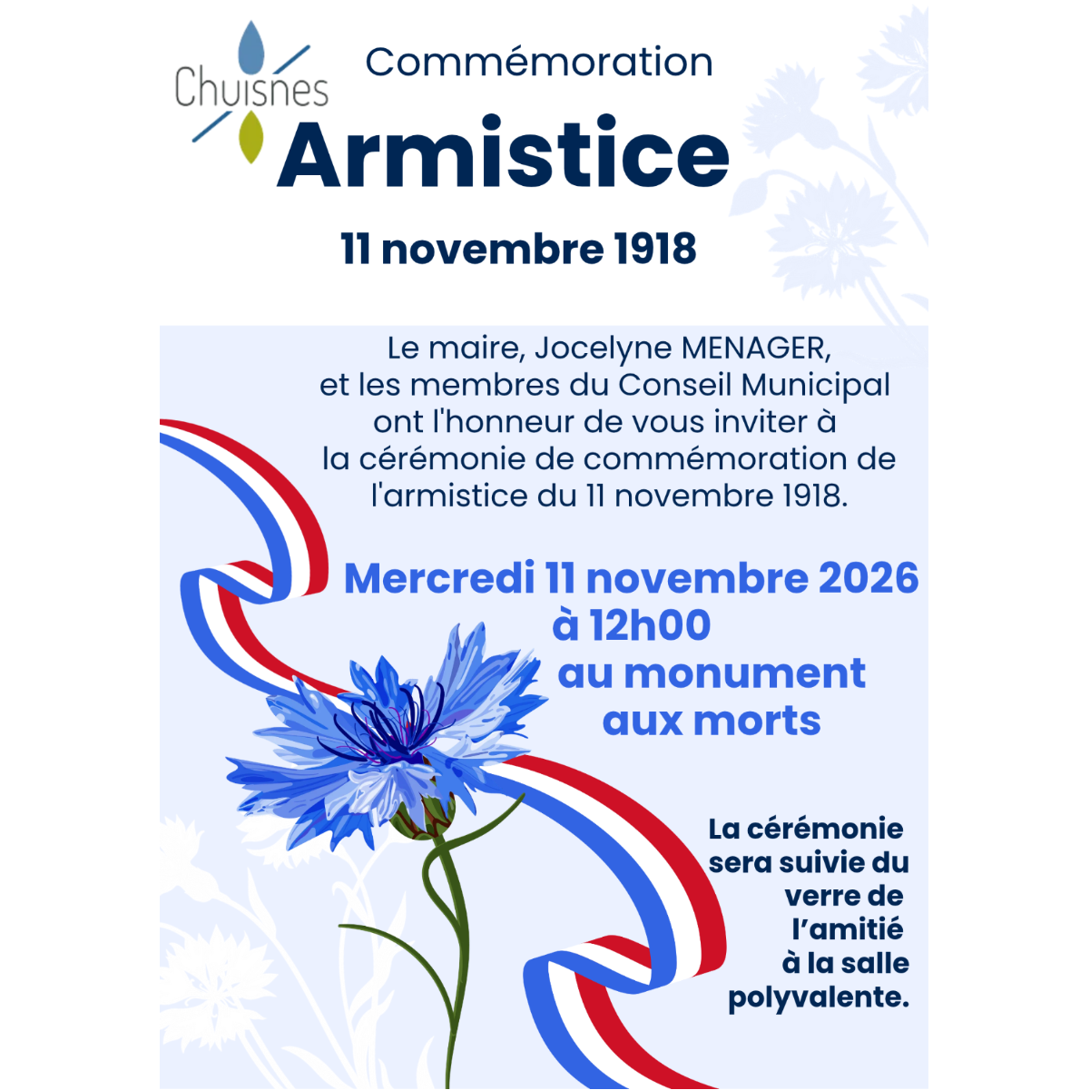 CEREMONIE 11 NOVEMBRE