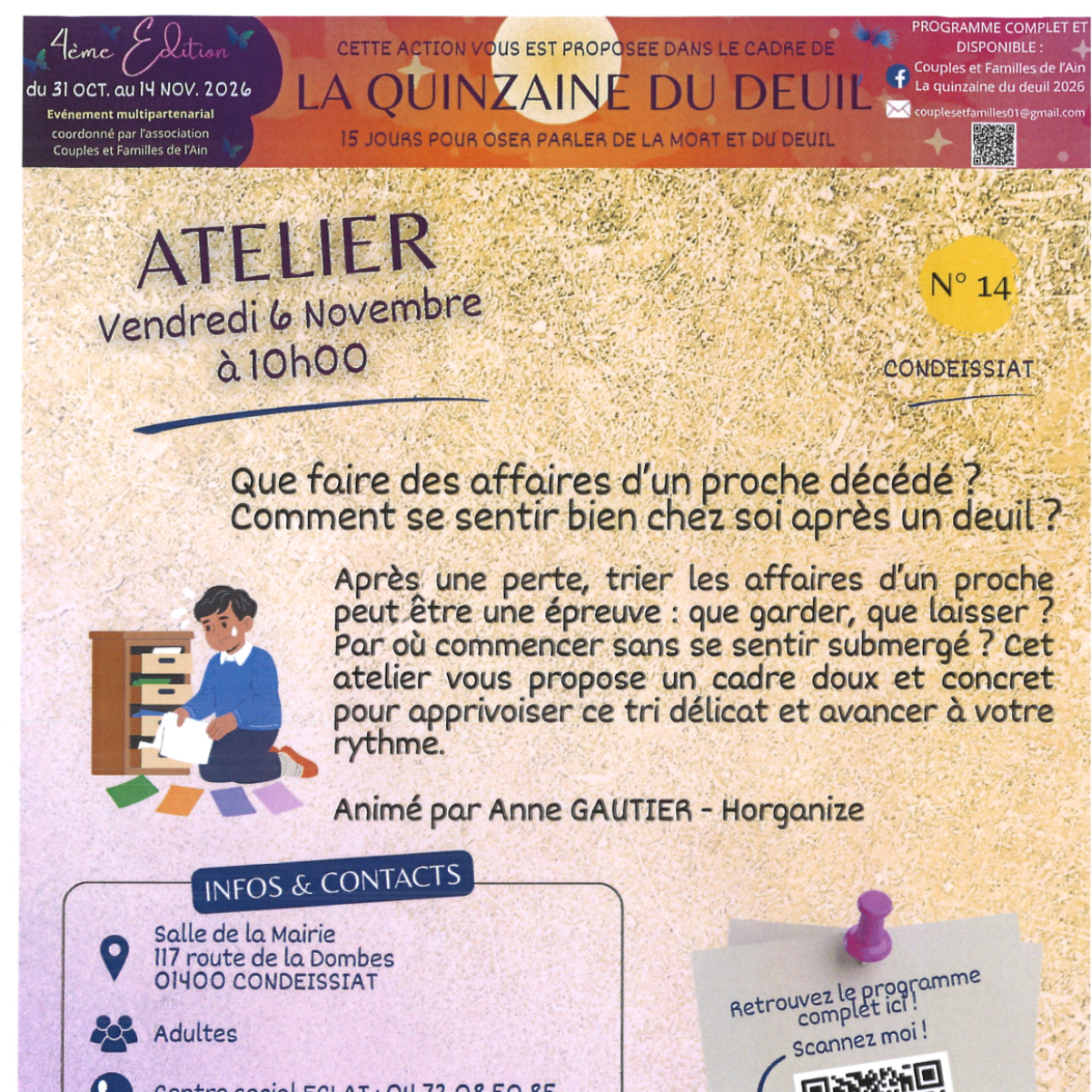 Atelier deuil