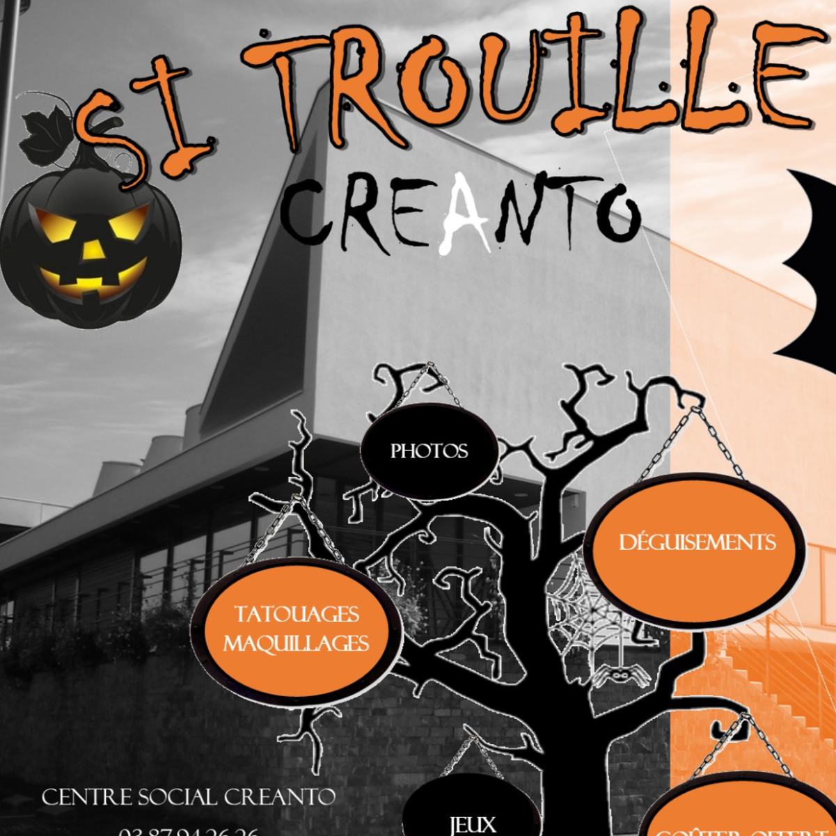 Halloween à Créanto ! SI TROUILLE PARTY !