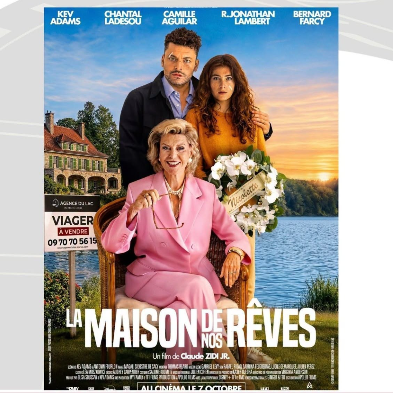 CINEMA -LA MAISON DE NOS REVES le vendredi 6 novembre à 20h au Créanto