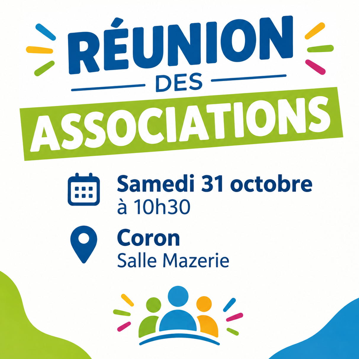 Réunion des associations