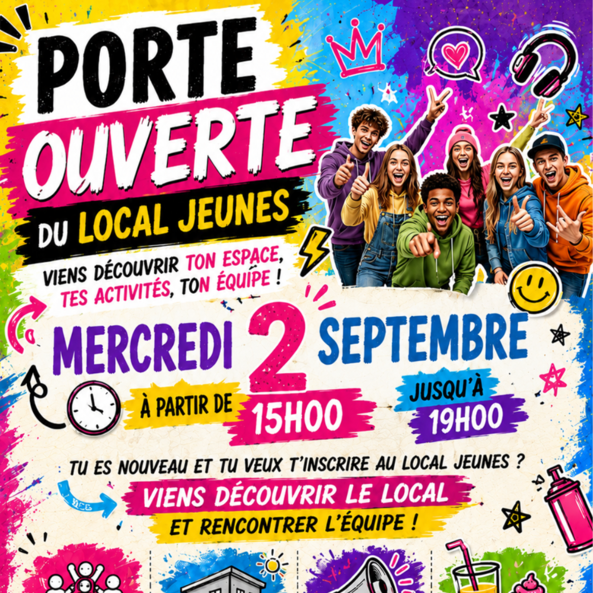 PORTE OUVERTE