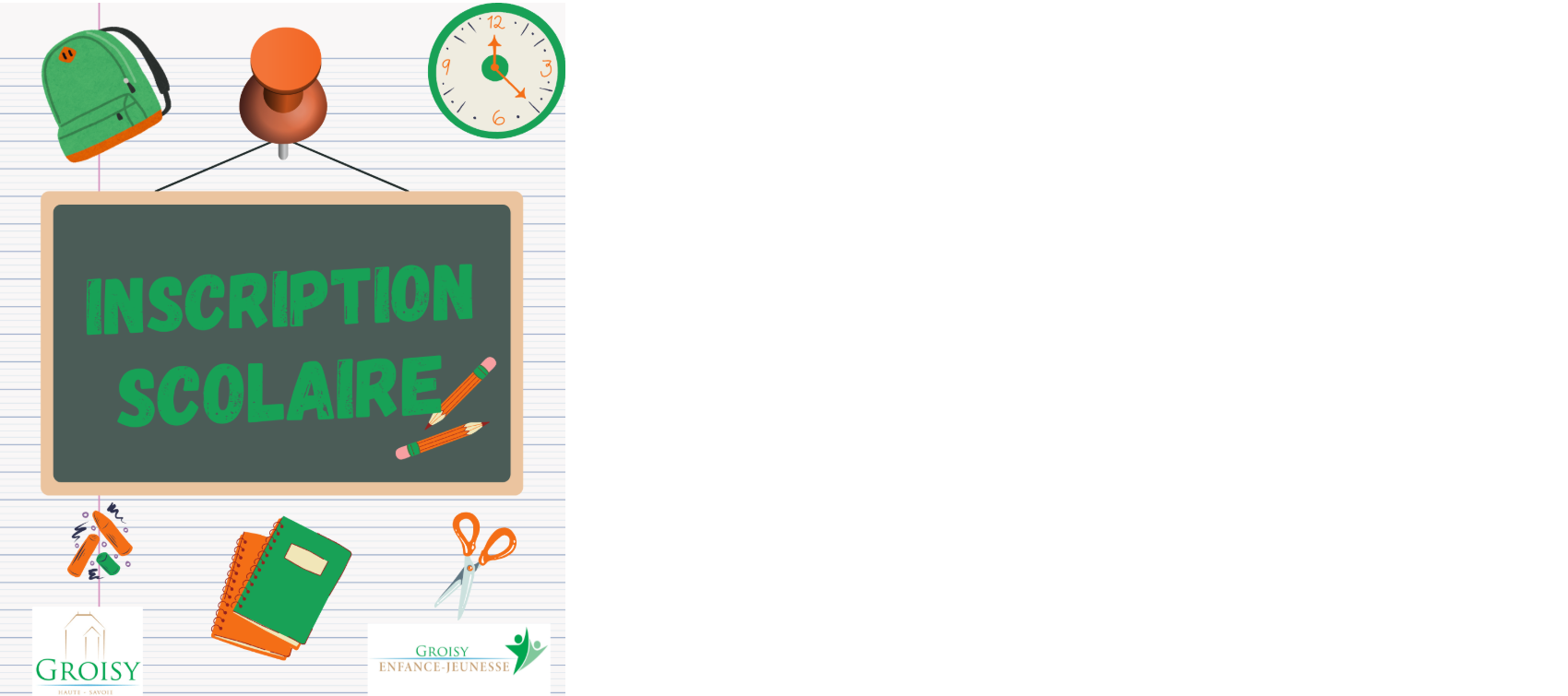 Inscription scolaire 2026-2027