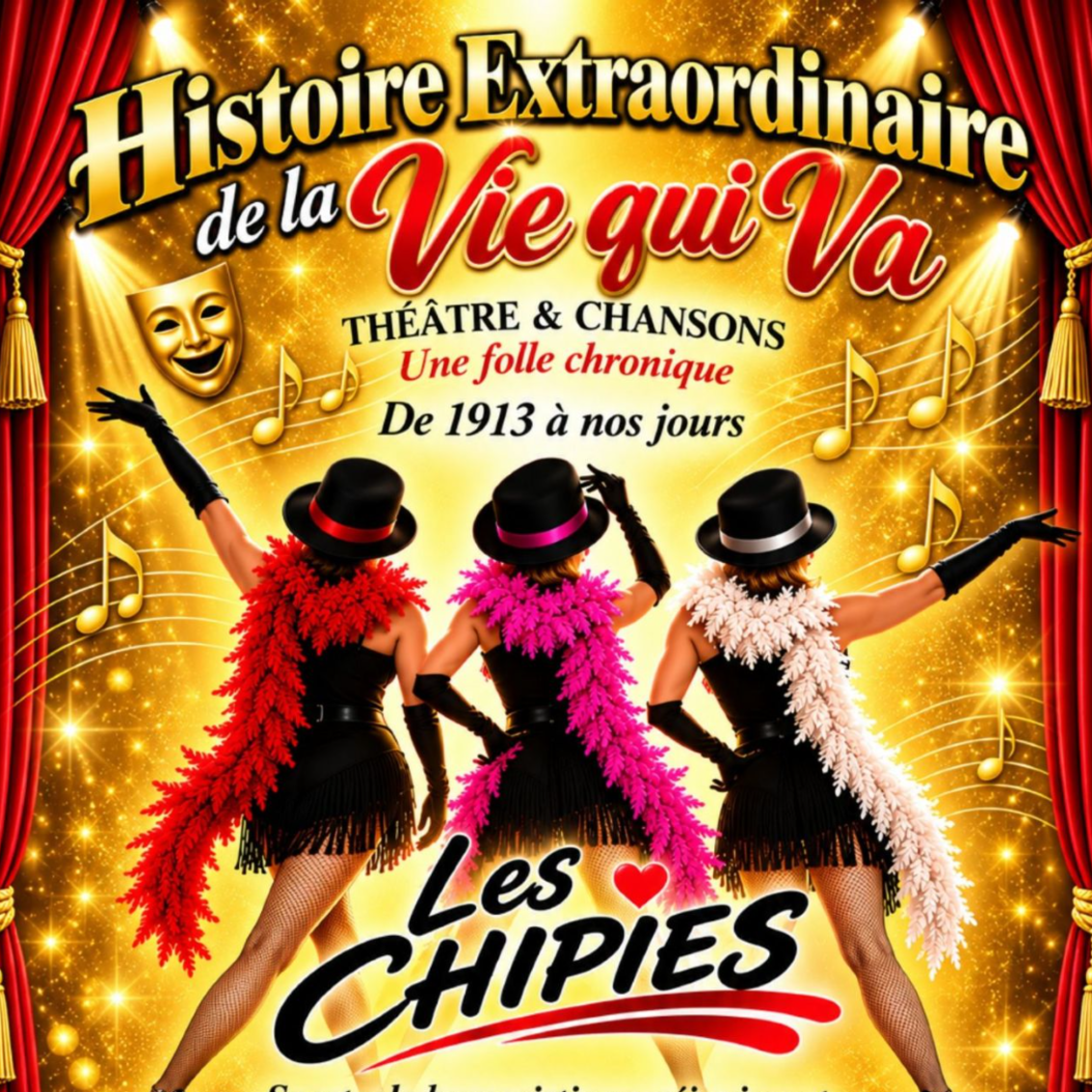 DEDICACE - "Histoire extraordinaire de la vie qui va" par Les Chipies (28.11 et 29.11)